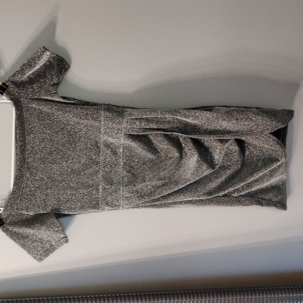 Silver Sheath Dress Size S